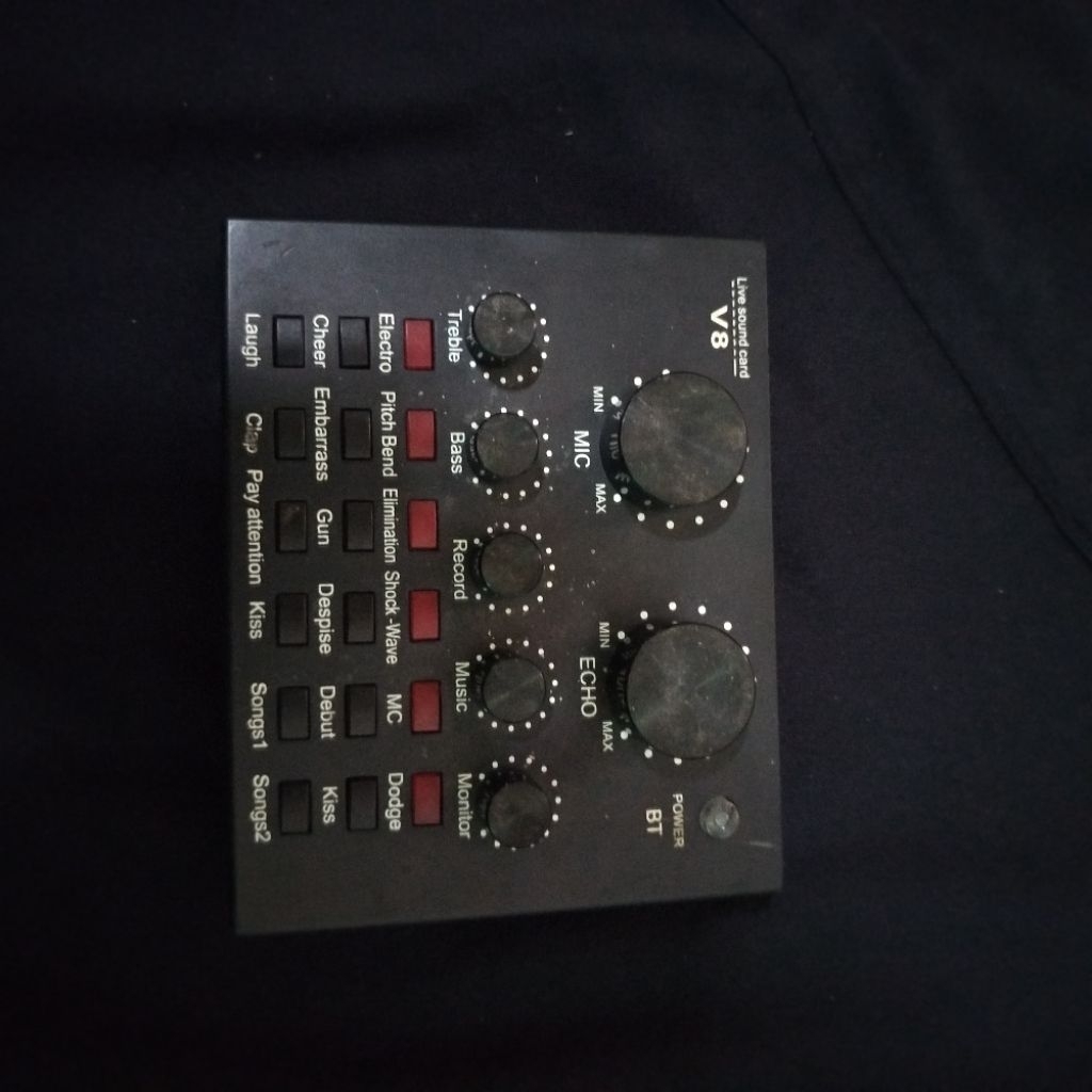 Soundcard V8 Second/bekas