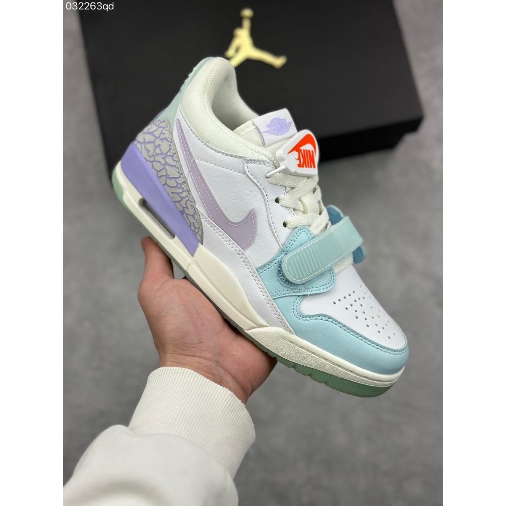 Sepatu Air Jordan Legacy 312 Desain Hitam Putih Keren Street Style Pria Wanita Unisex