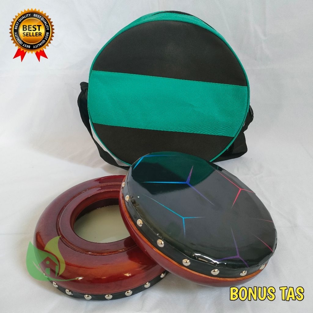 Tam karbon tam donat uvo motif hitam bonus tas siap pakai