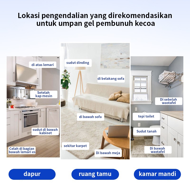 Pembasmi Kecoa Gel Anti Kecoa / Gel Racun Anti Kecoa Semut / Kecoa Super Ampuh Cockroach Killer