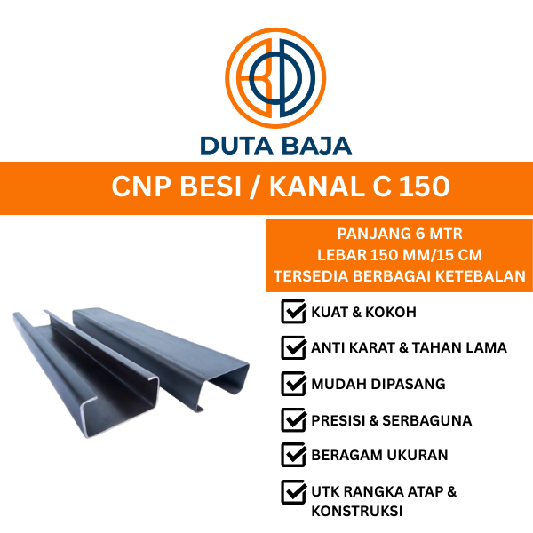 CNP BESI / CANAL C / KANAL C 150 X 6 MTR [DUTA BAJA OFFICIAL STORE]