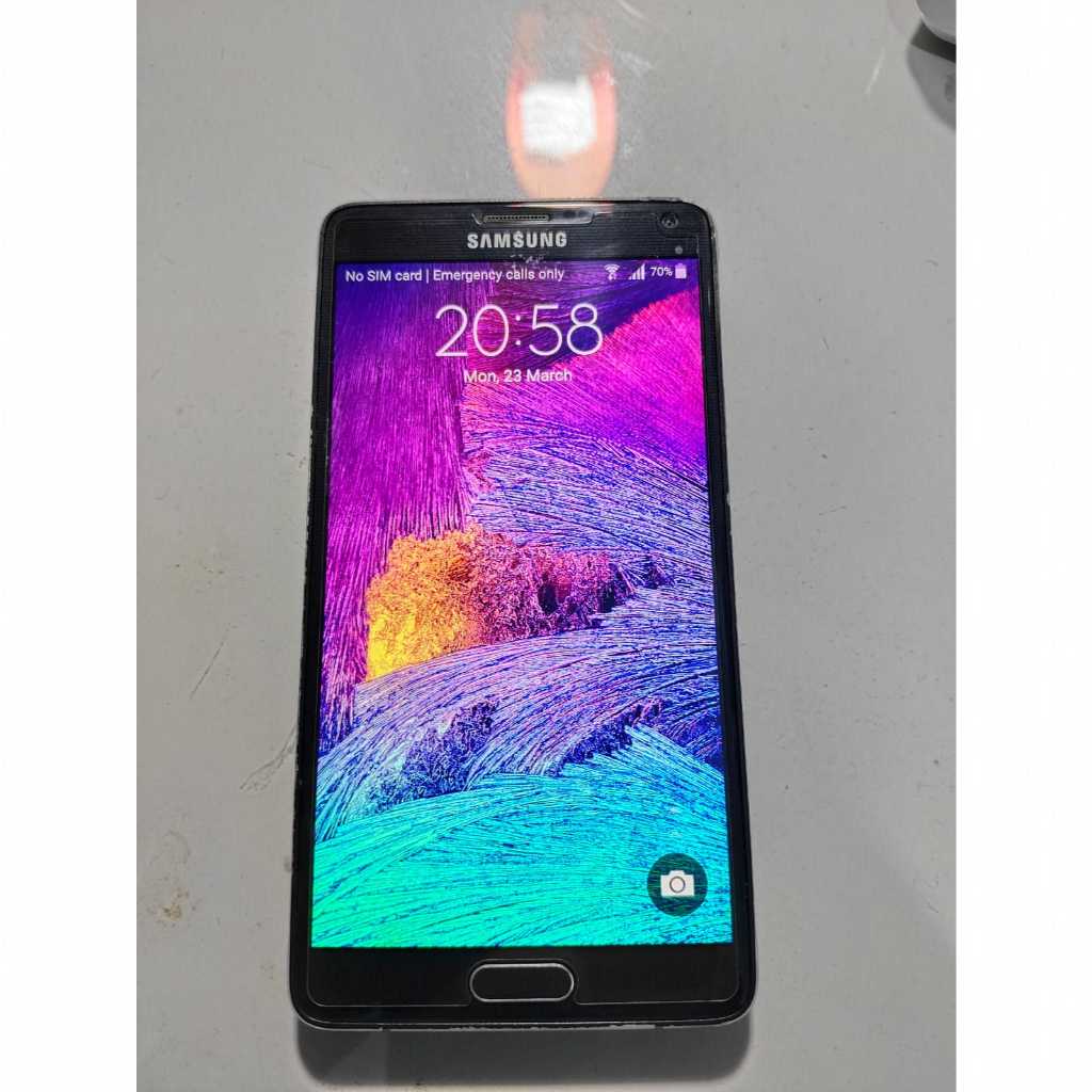 Handphone Samsung Galaxy Note 4 Second | HP Second Samsung | Note 4 | Free Stylus Pen Inside | Galax