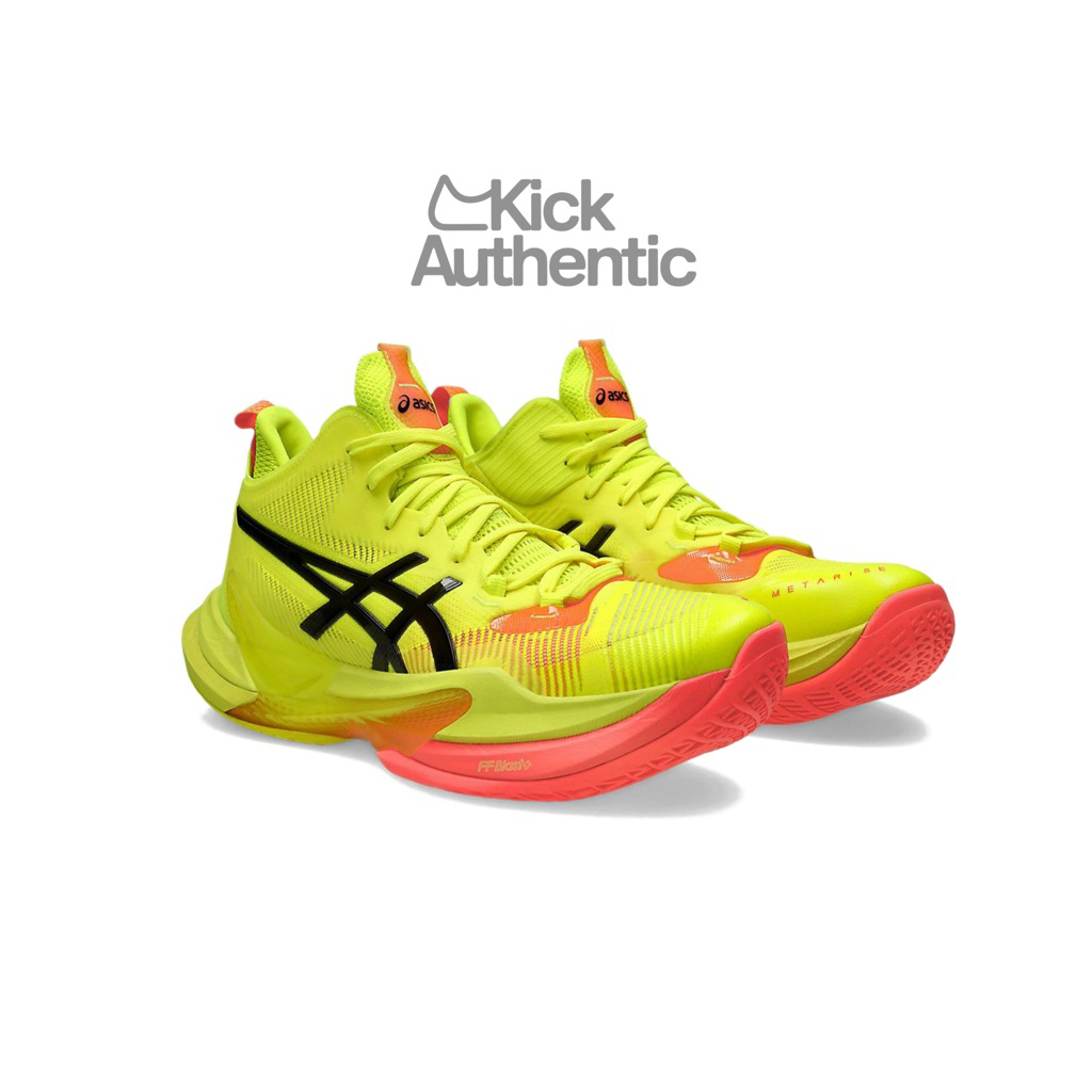 Kick - Volleyball Shoes Asics Metarise 2 Paris Safety Yellow Black Original