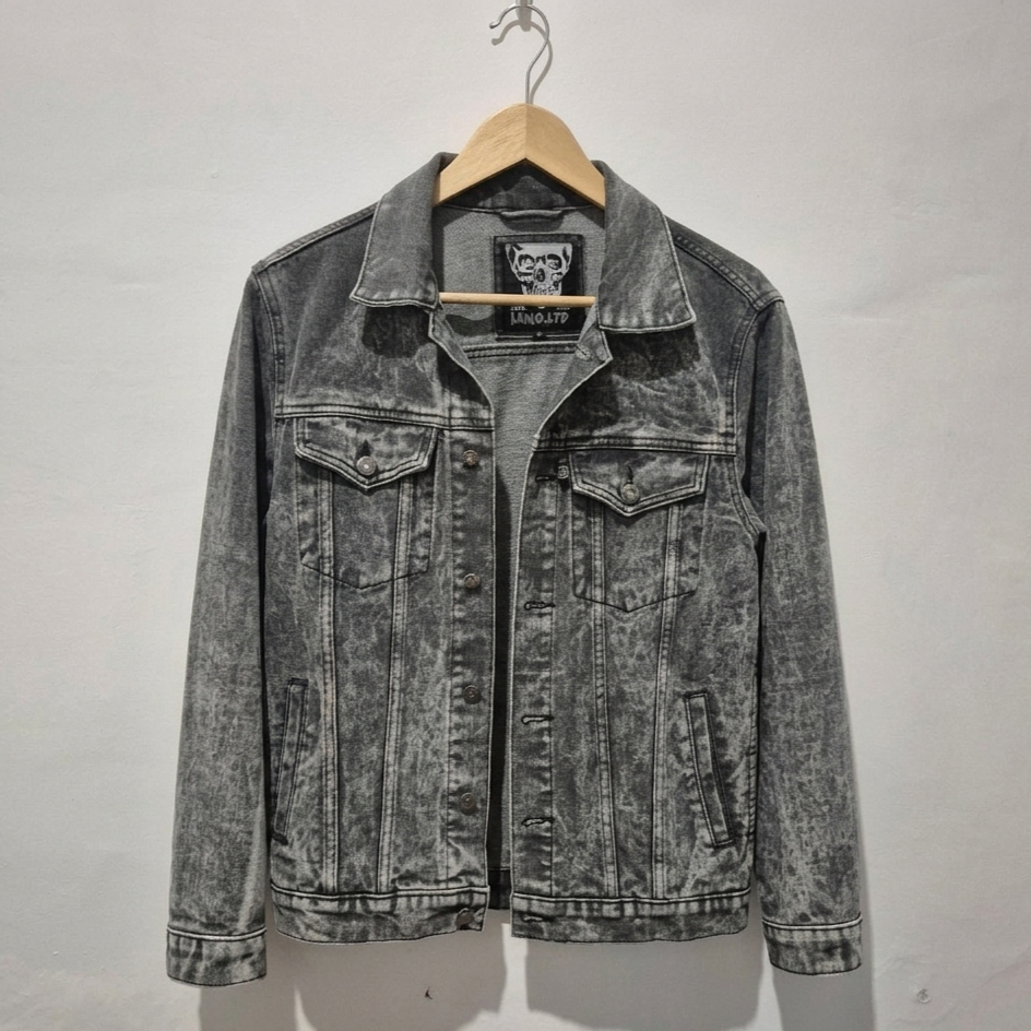 Preloved Lumo.ltd Denim Jacket Sandwash Hitam