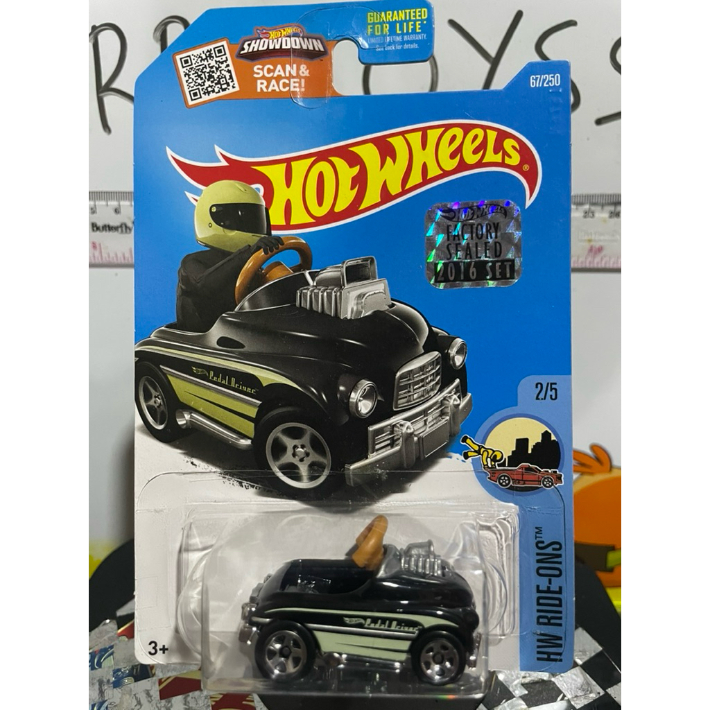 Hot Wheels - Pedal Driver Black FS (IDE-001)