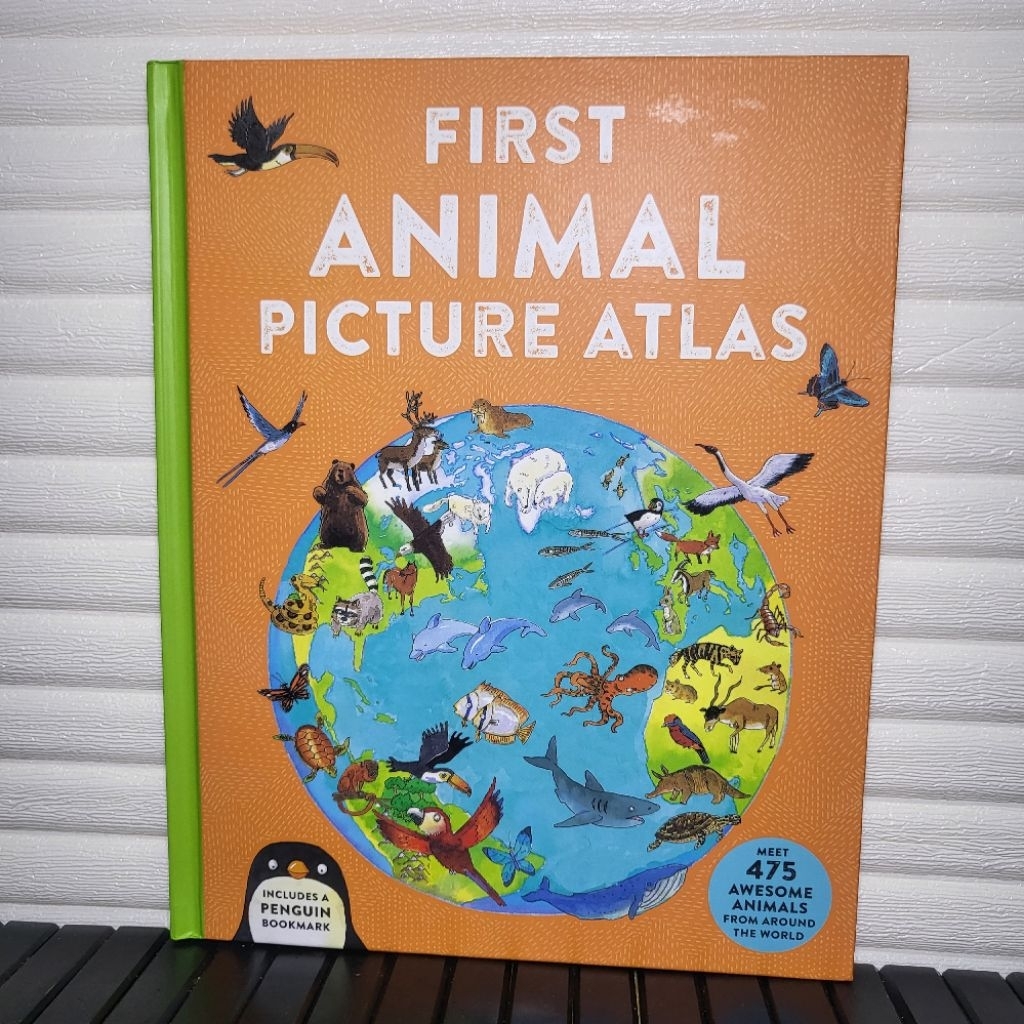 BIG BAD WOLF BOOKS • FIRST ANIMAL PICTURE ATLAS - REFERENCE BBW IMPORT