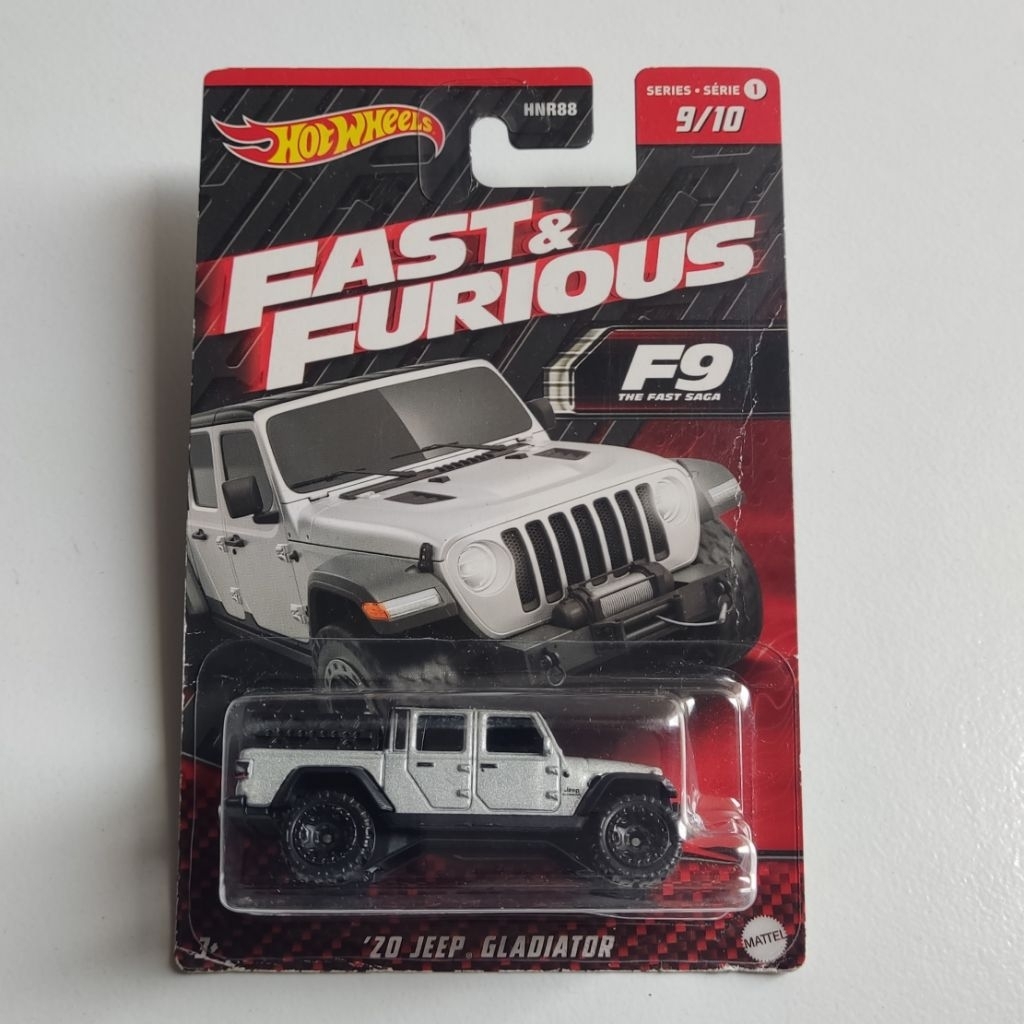 Hot Wheels Fast and Furious Wave 20 Jeep Gladiator Silver - HW SERIES