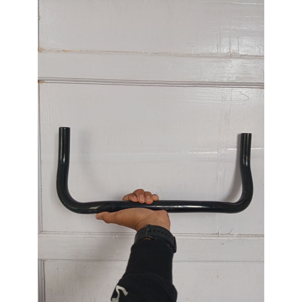 STANG BULHORN UNITED ALLOY NON OVERSIZE BEKAS SEPEDA FIXIE