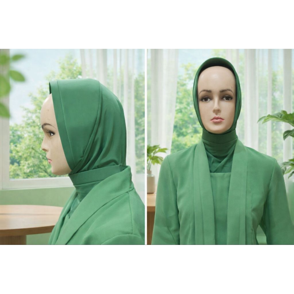 JILBAB PSR PERSIT HIJAU TUA TERBARU PREMIUM MUPUS 2026