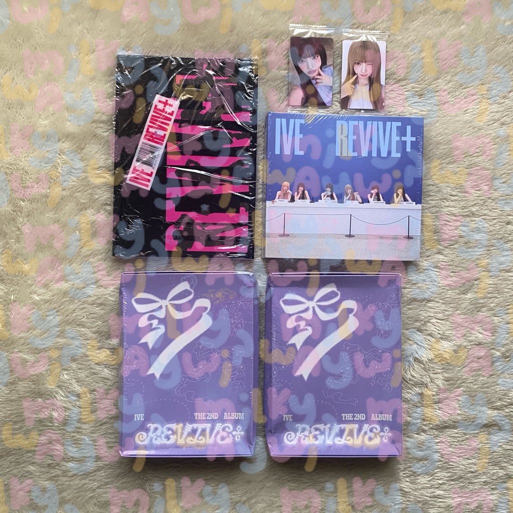 [PELUNASAN] IVE - 2nd Album [REVIVE+]KTOWN & SSQ
