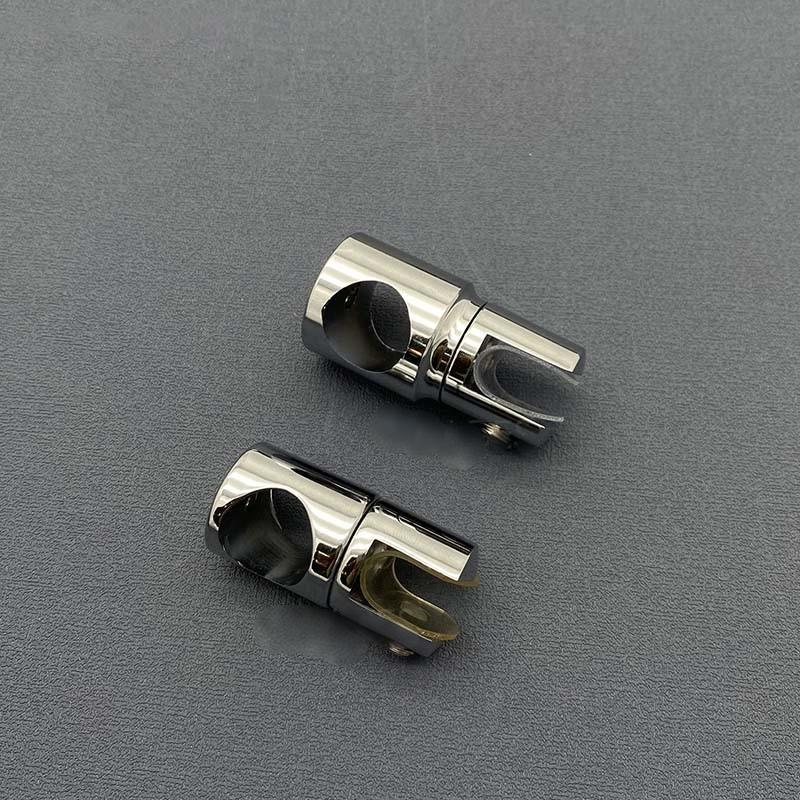 Glass Clamp Holder 19Mm Tube To Connector Pipa Ke Kaca Konektor Braket Penjepit Aksesoris Gudang