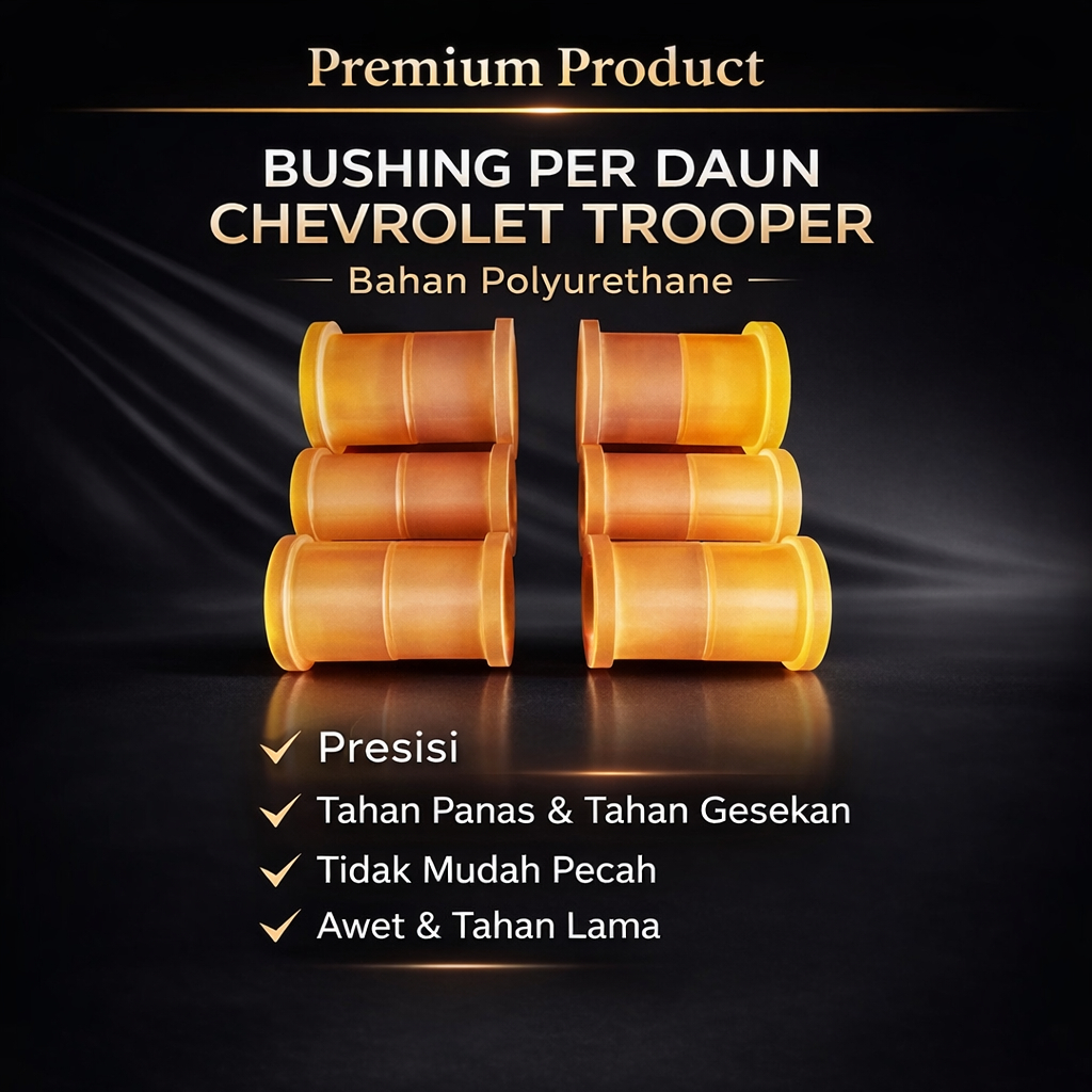 BUSHING PER DAUN CHEVROLET TROOPER  ISUZU TROOPER POLYURETHANE