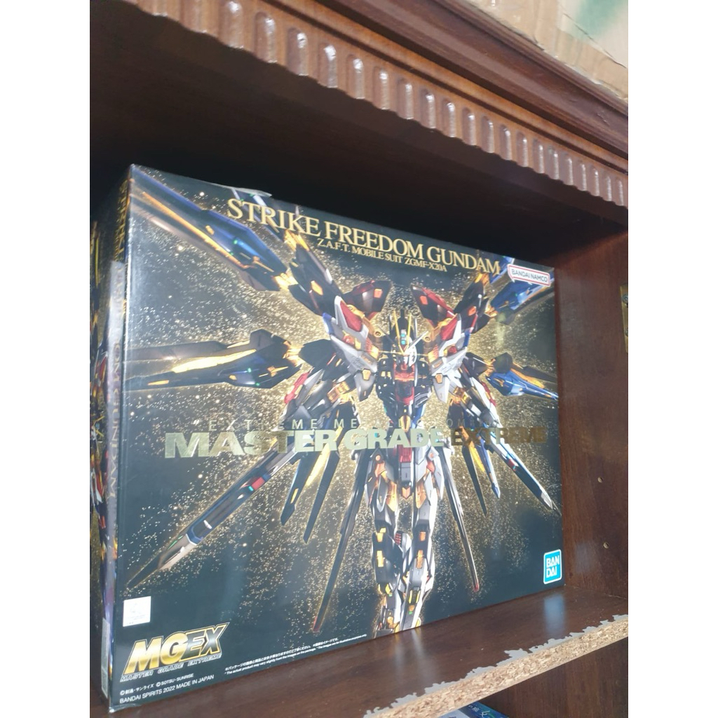 bandai MGEX Strike Freedom MIB