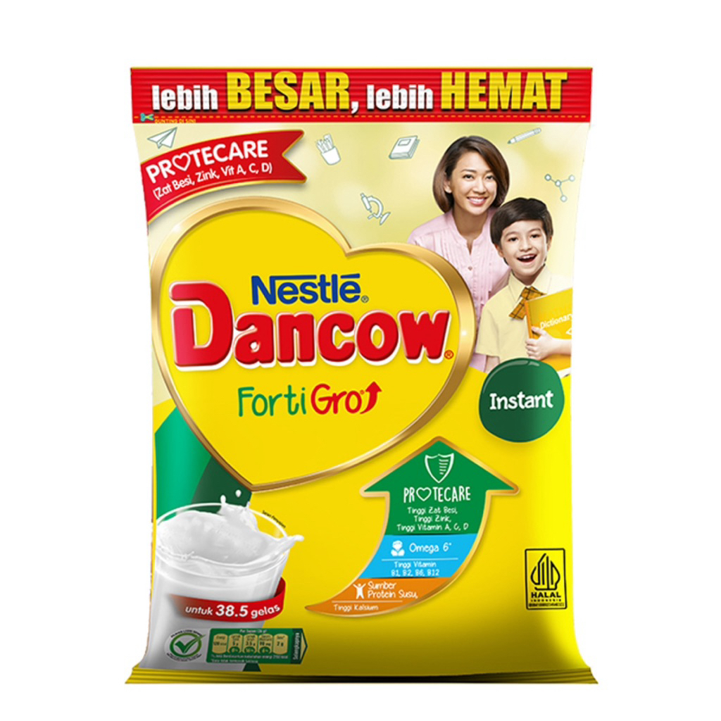 Dancow Fortigro Susu Bubuk Instant 1000 G Dancow Fortigro Cokelat 1Kg Tbk