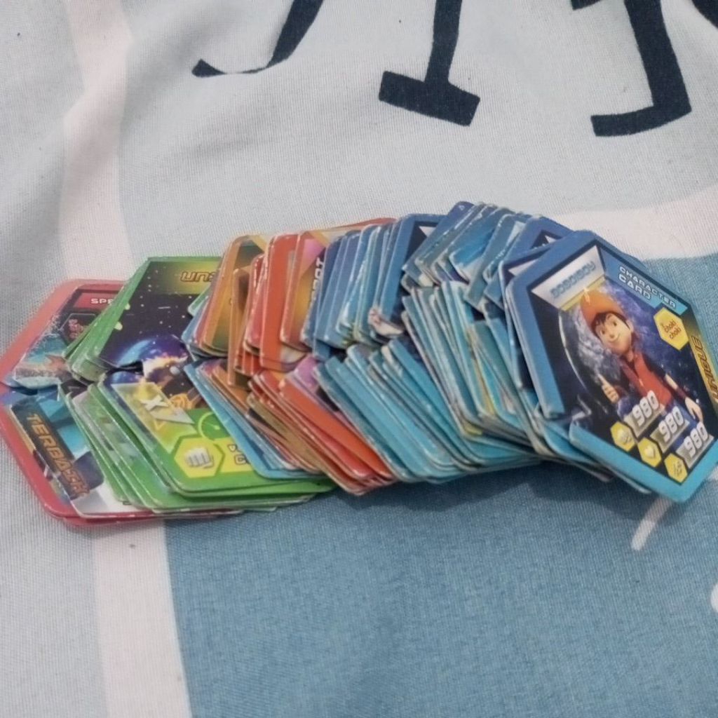 Kartu Choki Choki Boboiboy Galaxy 2017