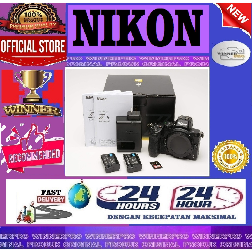 Nikon Z5 Body Only Kamera Mirrorless / Nikon Z5 - Body Only