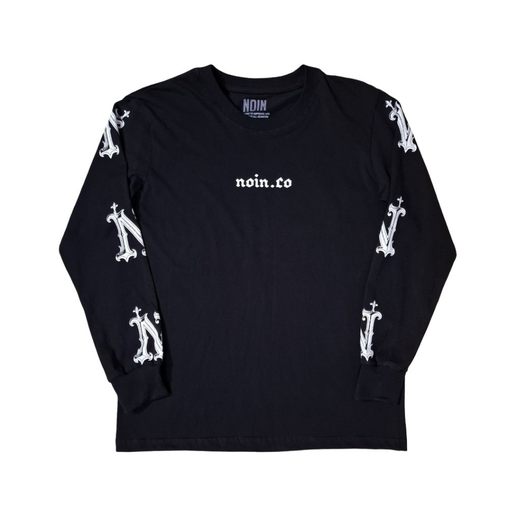 Kaos Lengan Panjang NB Royal Foghter / Hitam