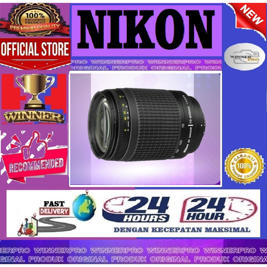 LENSA NIKON 70-300 NON VR