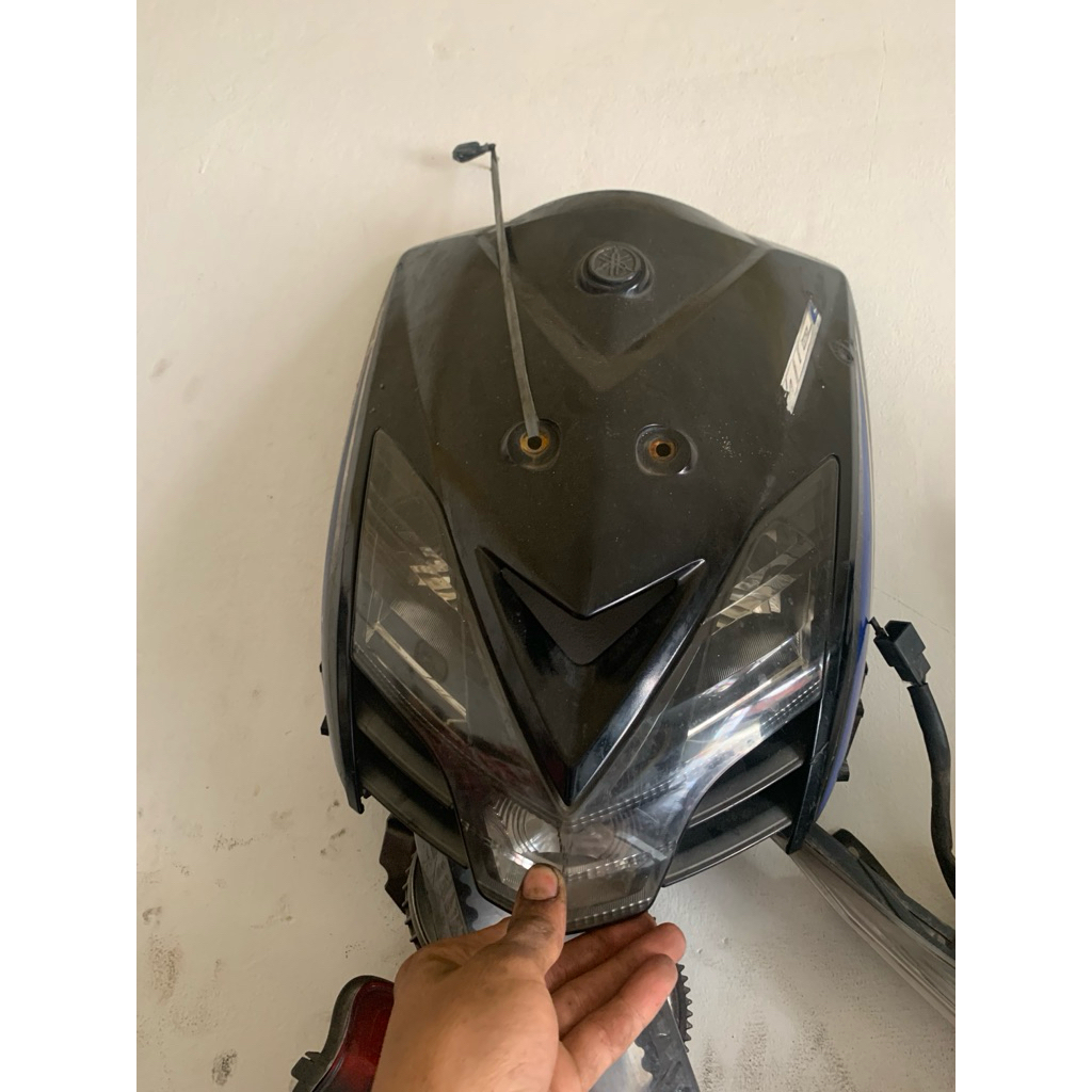 tameng dan sirip mio gt 125 second ori