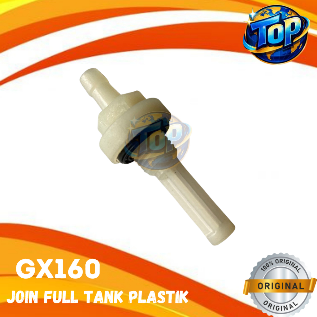 Join Fuel Tank Plastik GX160 GX200 /  Sambungan Tangki Bensin Mesin Penggerak / Sambungan Tangki Mes