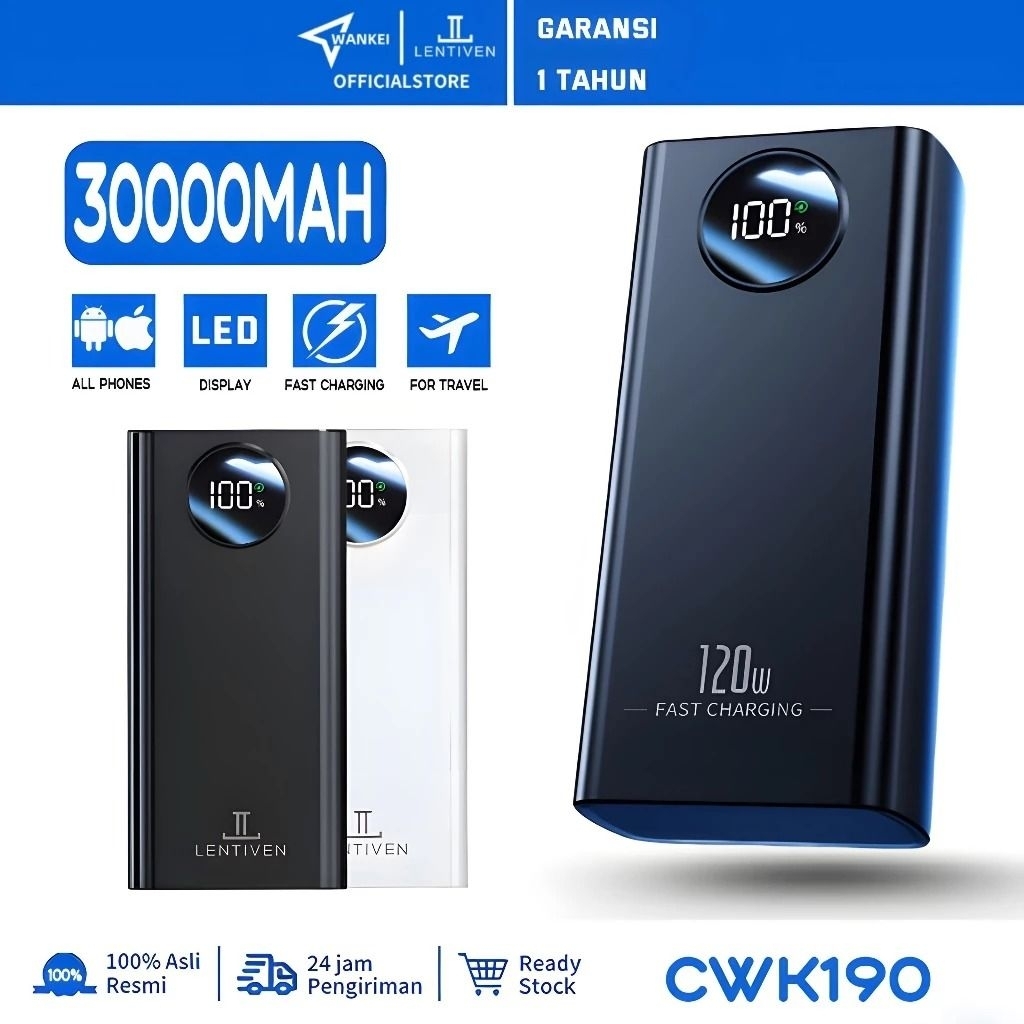 lentiven powerbank 30000