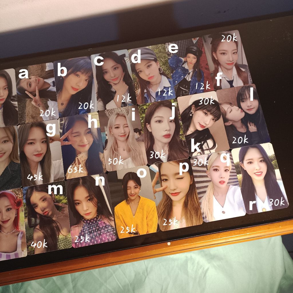 (BACA DESC) Photocard Loona : Hyunjin, Vivi, Hyeju, Kim Lip, Yeojin, Heejin, Choerry, Gowon