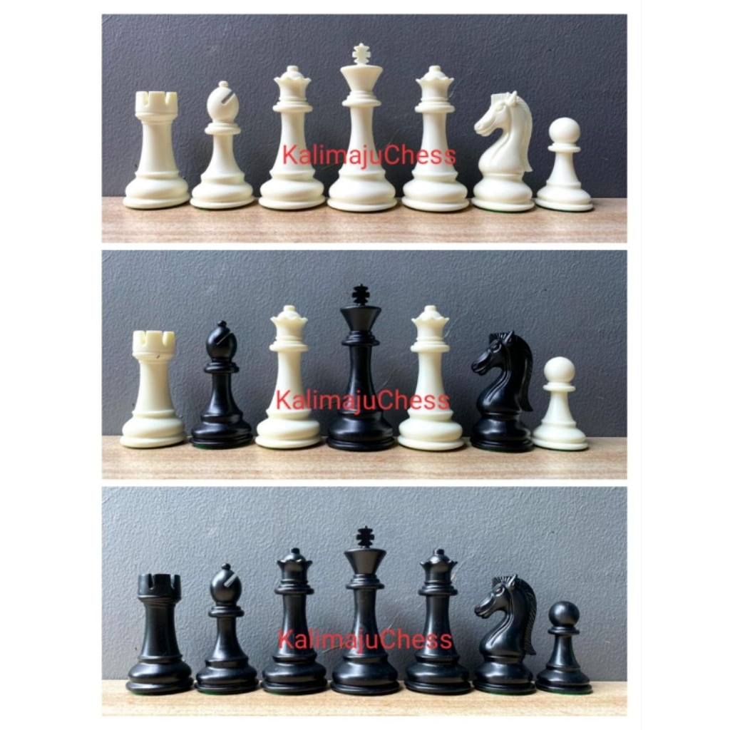 Bidak catur  plastik type kuda jumbo