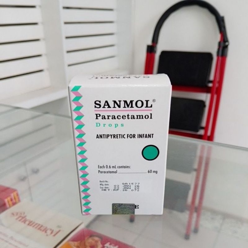Sanmol Drop Paracetamol Bayi 15 ml Botol
