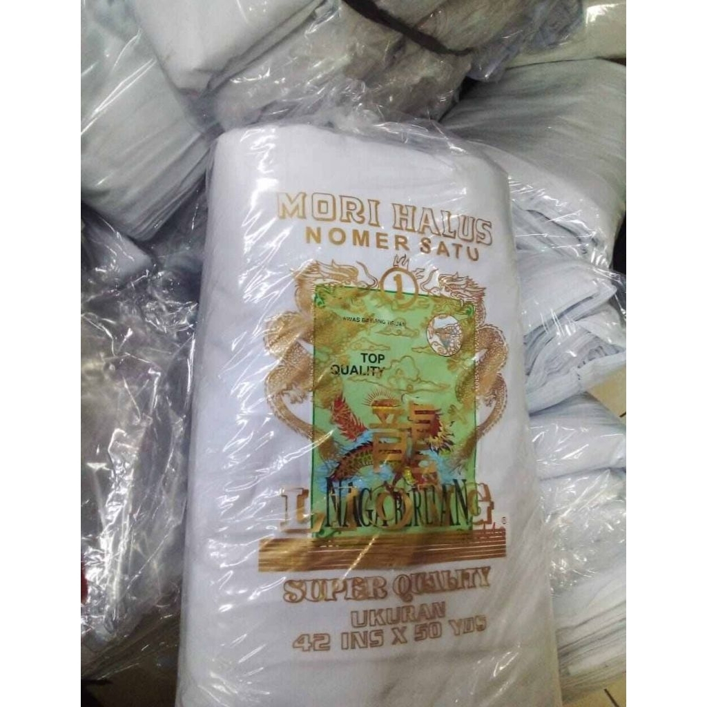 Kain Mori Liong Cap Dragon/Kain/Kain Mori/Kain Kafan