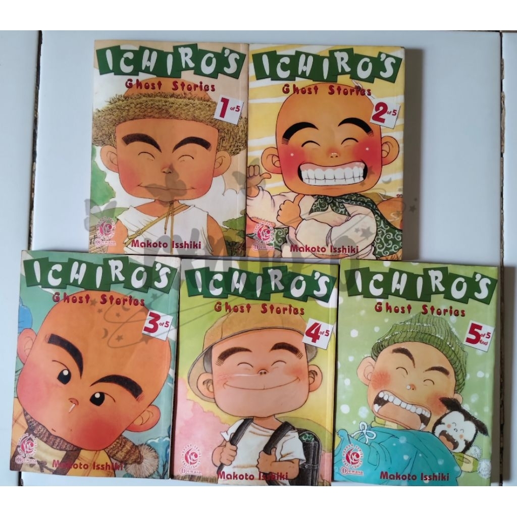 KOMIK ICHIRO'S GHOST STORIES BY MAKOTO ISSHIKI PRELOVED