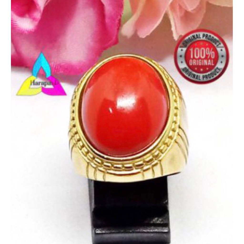 CINCIN BATU MARJAN NATURAL ORIZINAL ASLI 100%