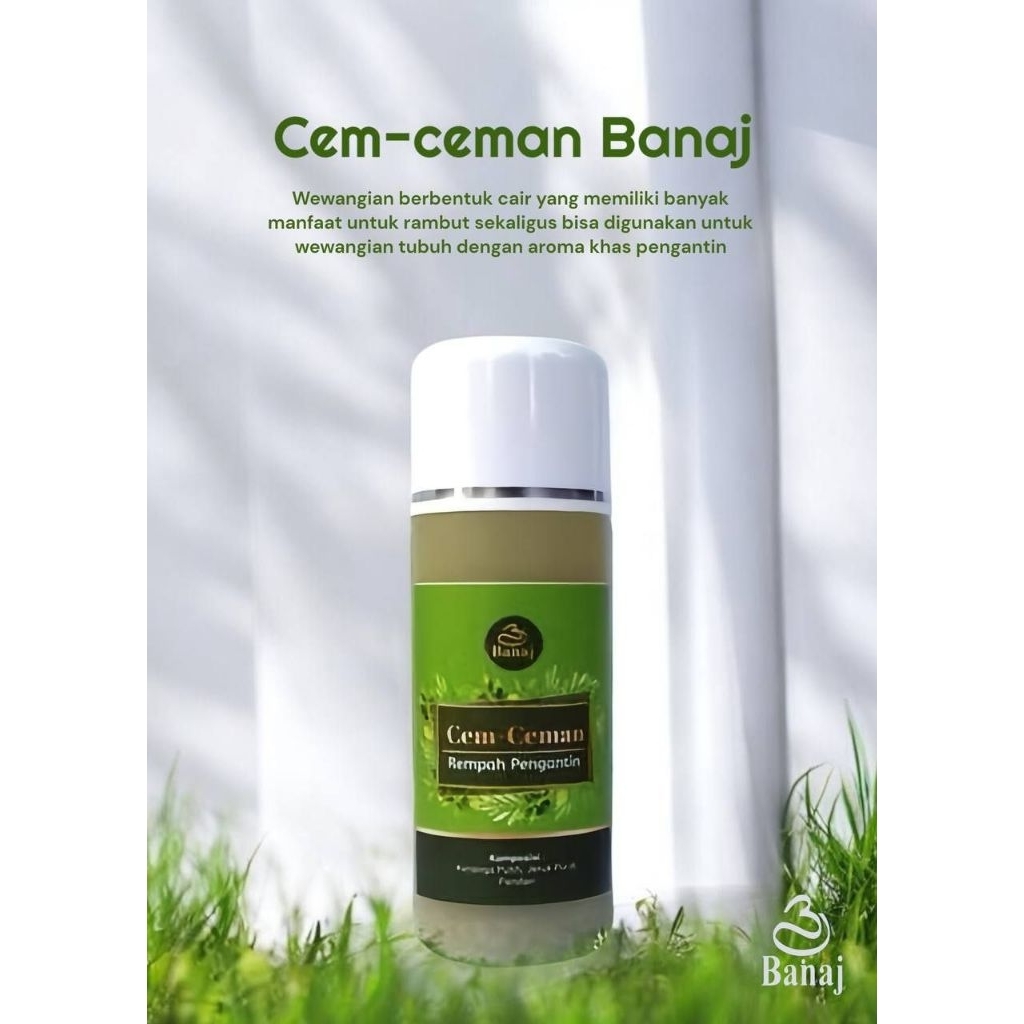 BISA COD CEMCEMAN PENGANTIN BANAJ MELEMBUTKAN DAN WANGI KHAS PENGANTIN, MEMBUAT RAMBUT MUDAH DIATUR