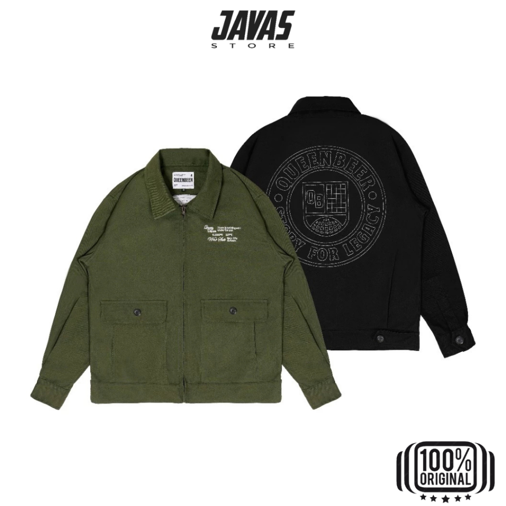 Jaket Queenbeer Original Twill Jacket 611