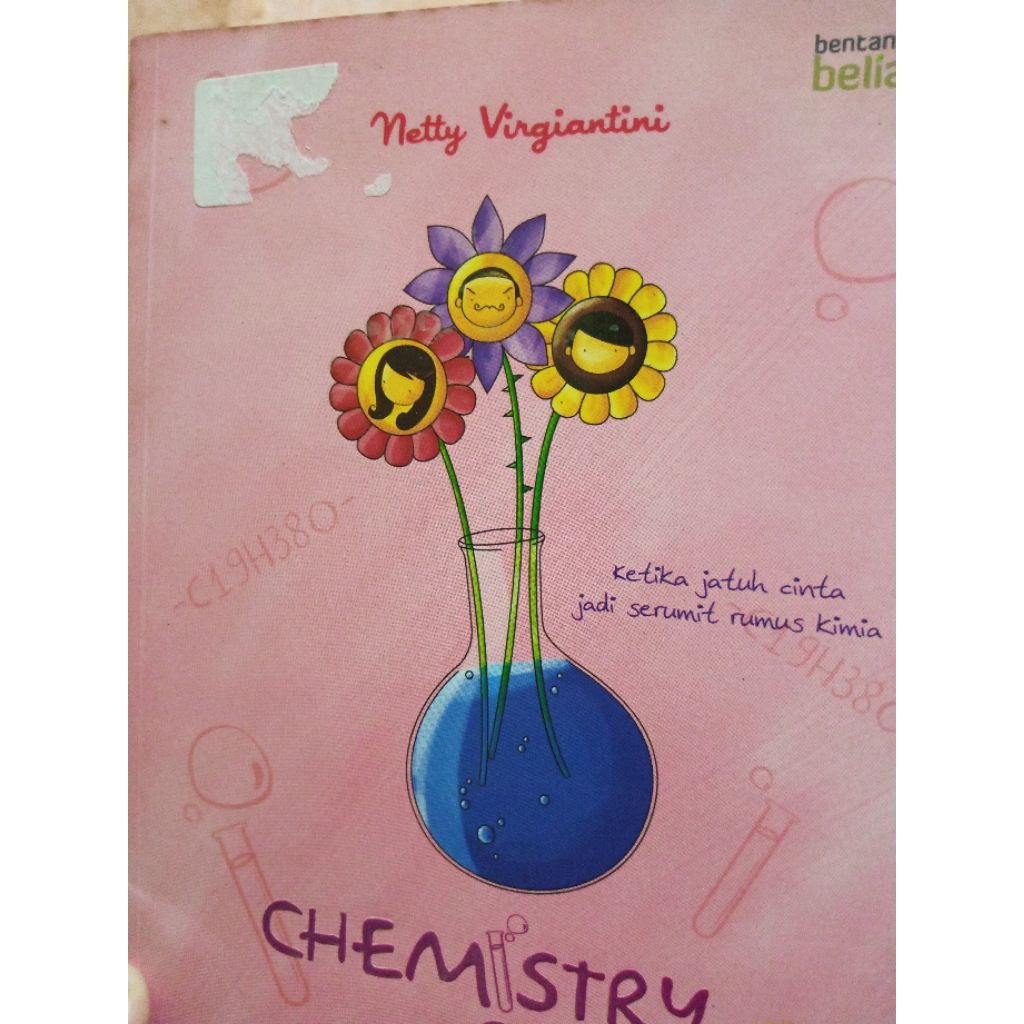 Buku Novel Remaja Chemistry of Love, Netty Virgiantini