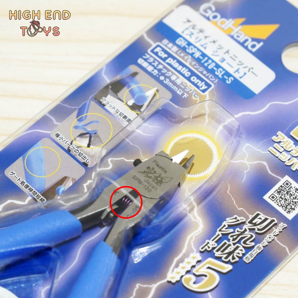 GODHAND GOD HAND GH SPN120 Slim Short SPN-120-SL-S ULTIMATE NIPPER GUNDAM MODEL KIT HG RG MG PG