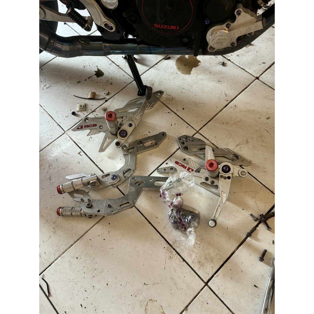 ub rcb  buat satria  150 doble step kondisi second