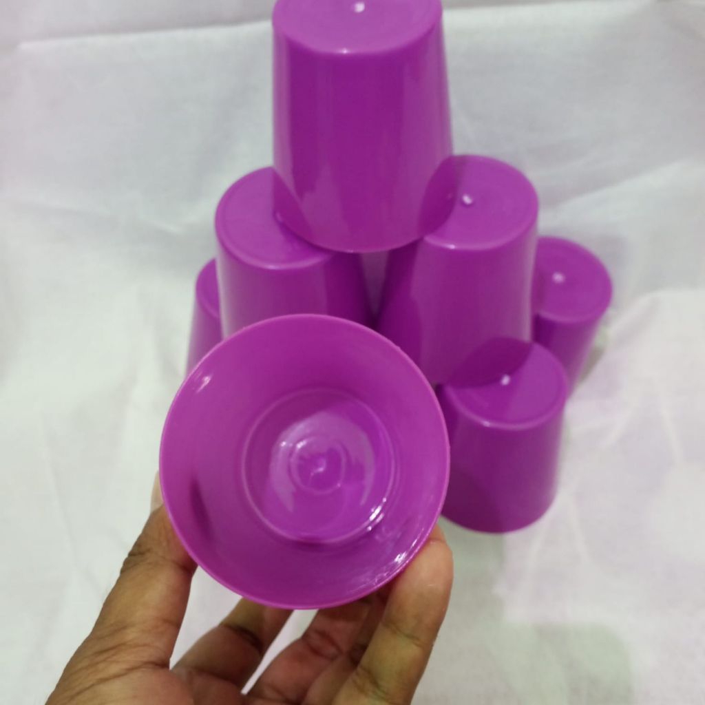 12 pcs / 1 lusin gelas jamu gelas plastik gelas kopi