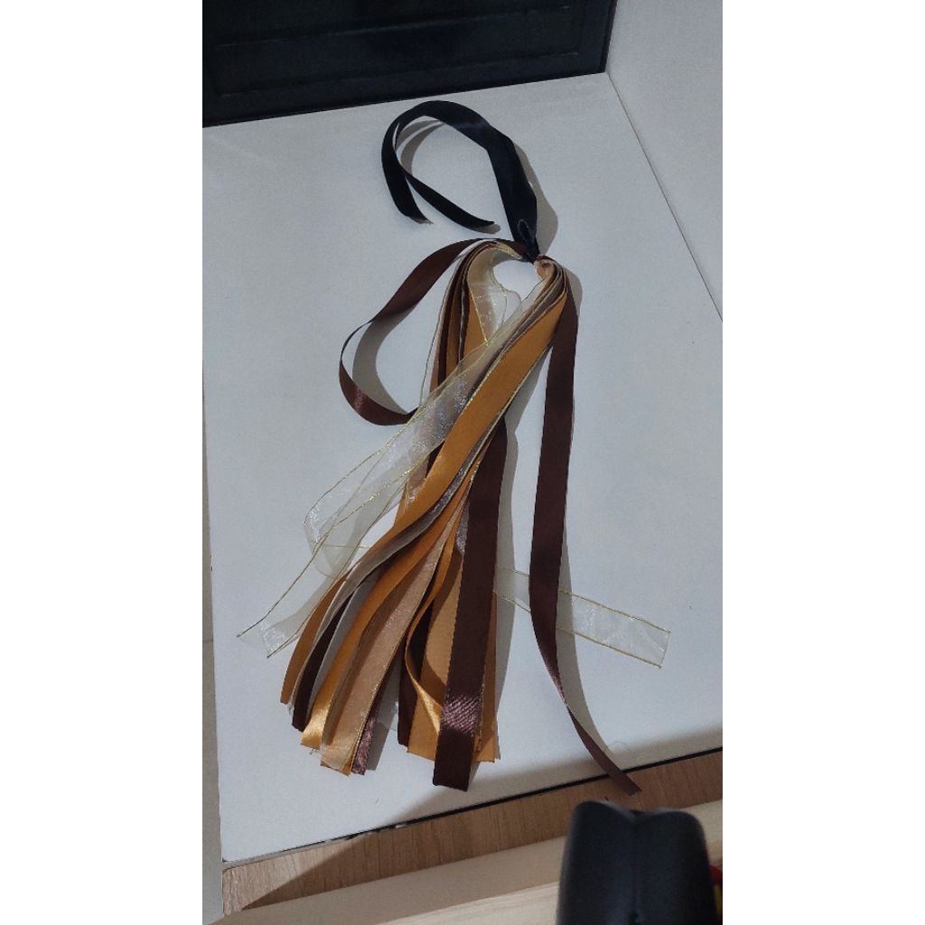 [COKLAT] Tassel Tambourine / Pita Tambourine / Aksesoris Tambourine