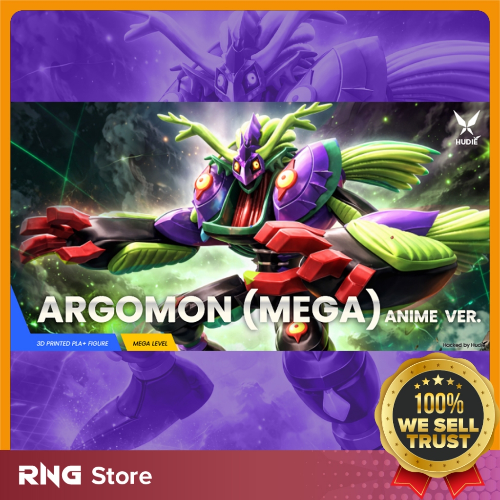 Argomon Mega Digimon Figure Toys Statue Action Figure