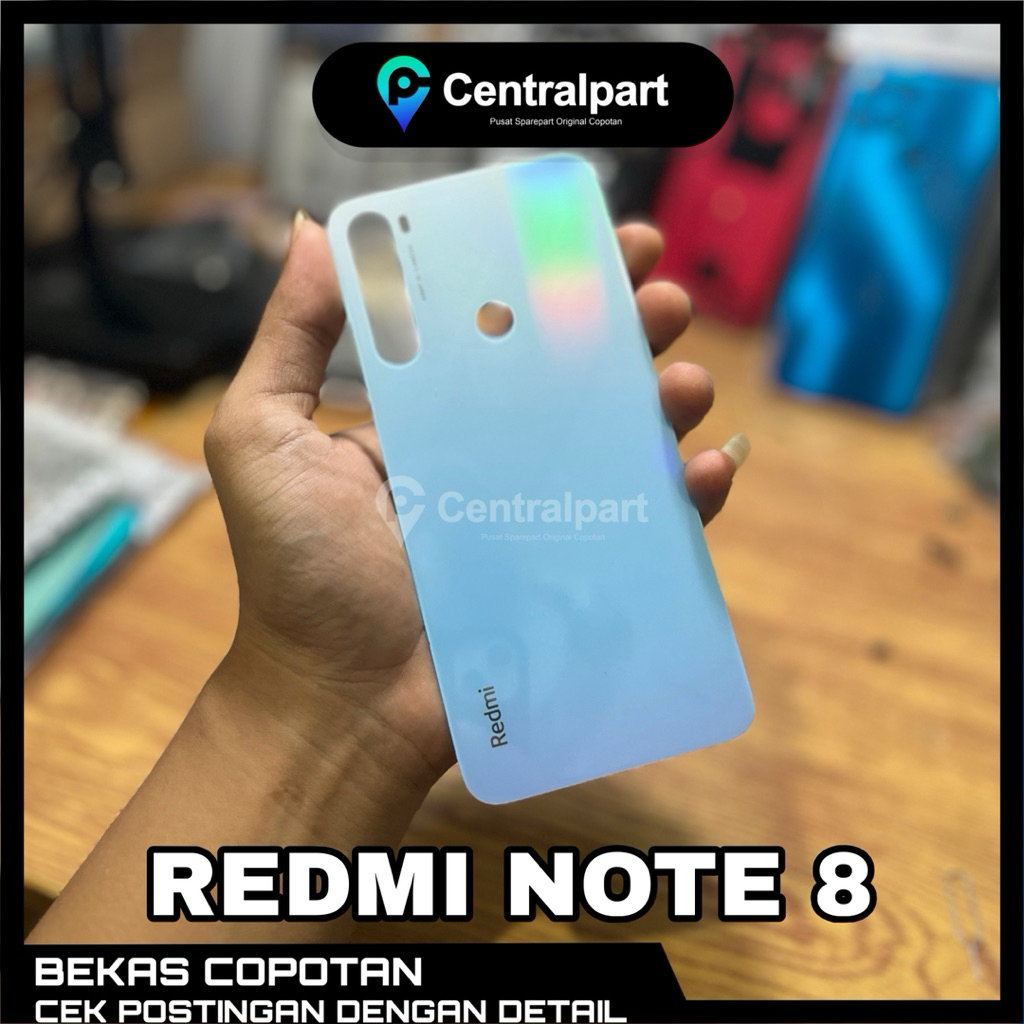 BACKDOOR CASING REDMI NOTE 8 ORIGINAL COPOTAN