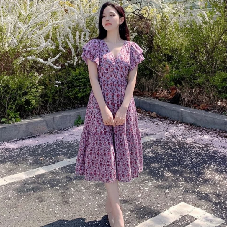 Dress Jenny Daster Nyaman Busui Friendly