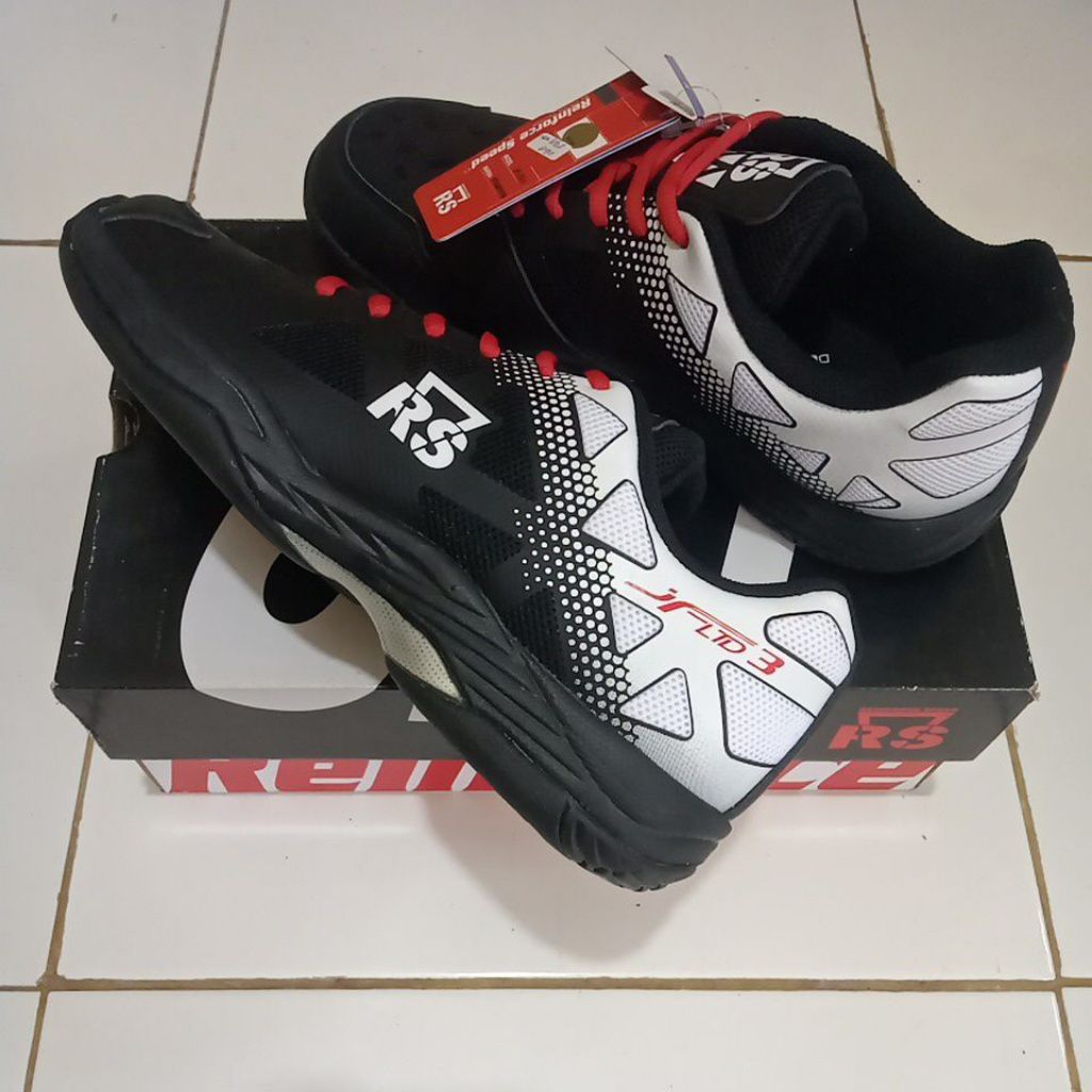 sepatu badminton rs jf ori