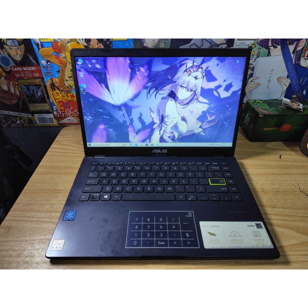 Asus vivobook e410m Celeron n4020 ram 4 SSD 256