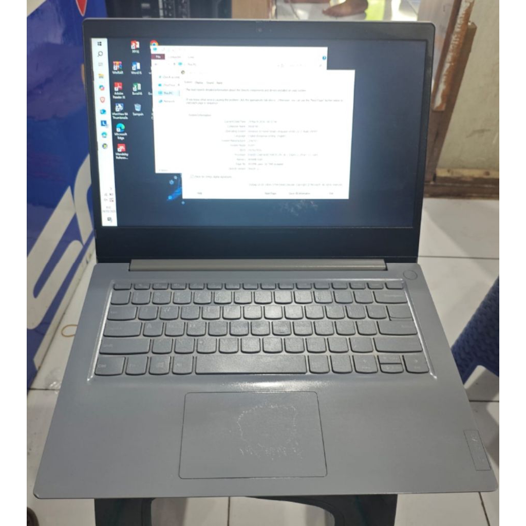 lenovo Ideapad slim 3 celeron N4020 ram 4 SSD 512
