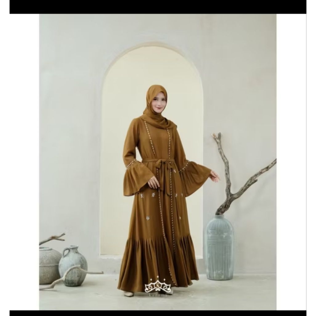 Preloved- abaya Ulyya by KAZAMI || include pashmina