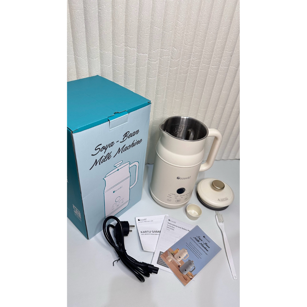 Preloved - SOSEKI Soy Milk Machine 0.6L, Soy Milk Maker