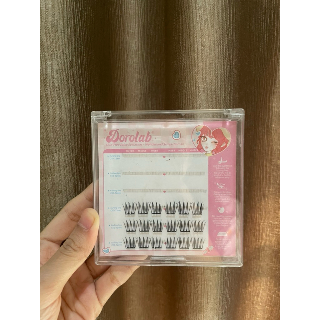 [BELI 1 DAPAT 2 ITEM] DOROLAB TINMAN (Bulu mata palsu tanpa lem) + YOUBGBLASH SUNFLOWER + MLEN DIARY