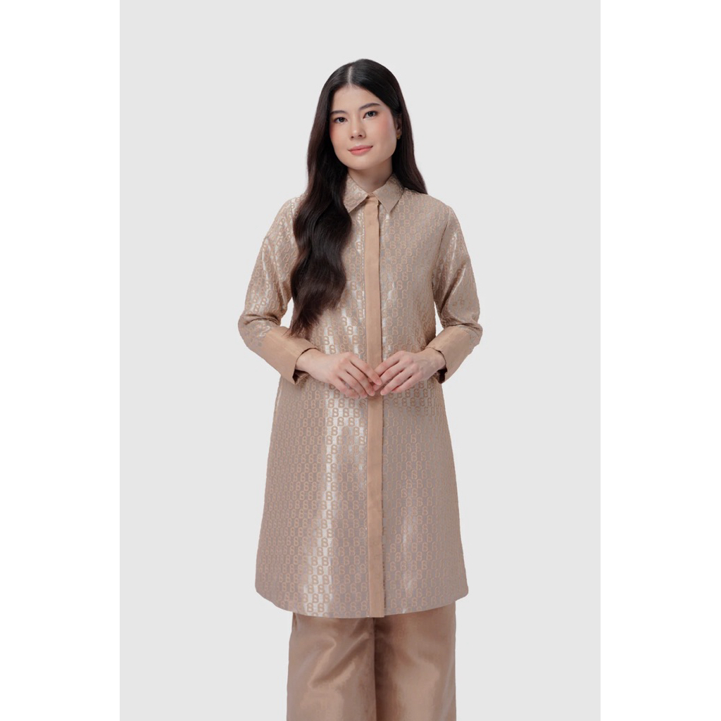 Signature Jacquard Tunic - Dusty