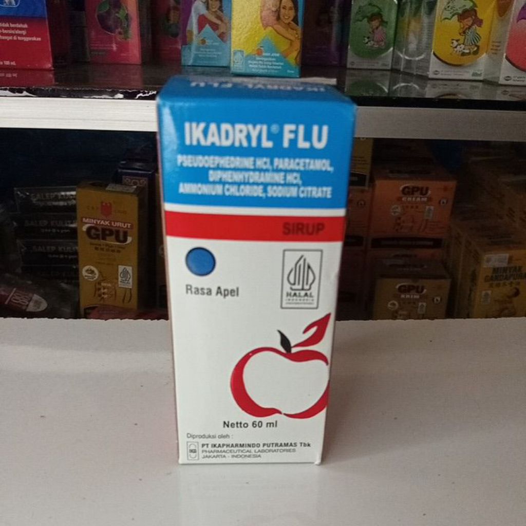 IKADRYL FLU SIRUP 60 ml