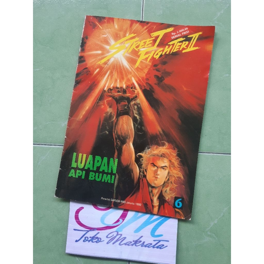 komik STREET FIGHTER II no. 6 jadul lawas lama langka